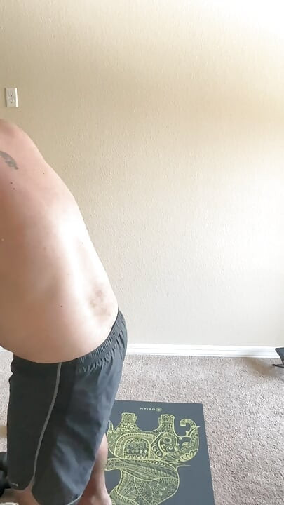 Stretching and lifting weights