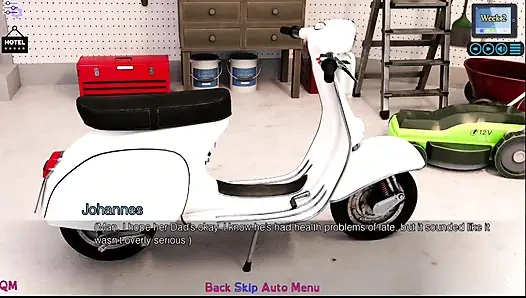 Sunshine love #16: Johannes saw Ashley while he went for a ride