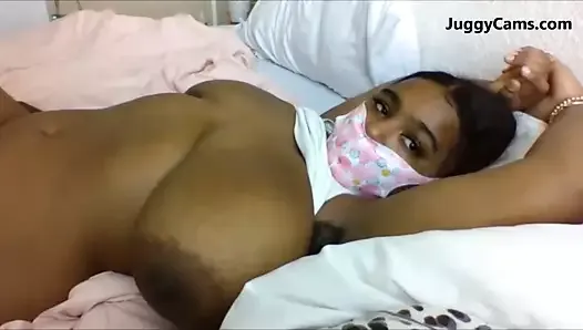 huge natural black boobs