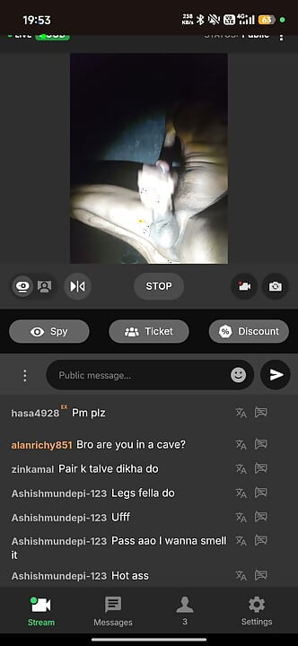 Stripchat'te canlı yayın