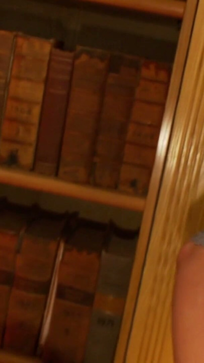 Pulling out his big cock makes the redhead ditch studying and ride him with passion | Clip 1