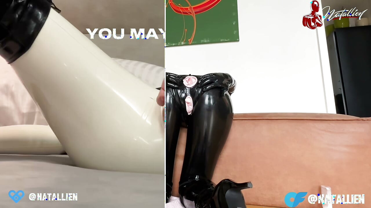 Full Latex Cat Mistress Teases, Gives JOI and Reveals Her Naughty Side