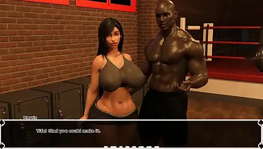 Tifa's dunkler himmel: freundin trainiert freches training mit dem trainer vor ihrem cuck man - episode 45