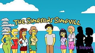 De Simpson Simpvill deel 1 ontmoet sexy Lisa van Loveskysanx