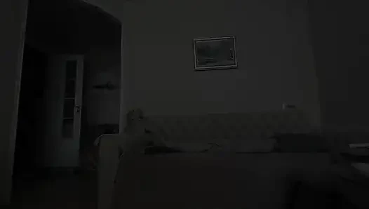 Masked Boy Shakes a Cock