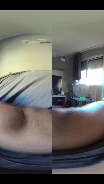 Emotional moment from "VR 8K POV Teaser - Subtitled Dirty Talk Masturbation on the Couch - Full VR on OF, FH and FanCentro"