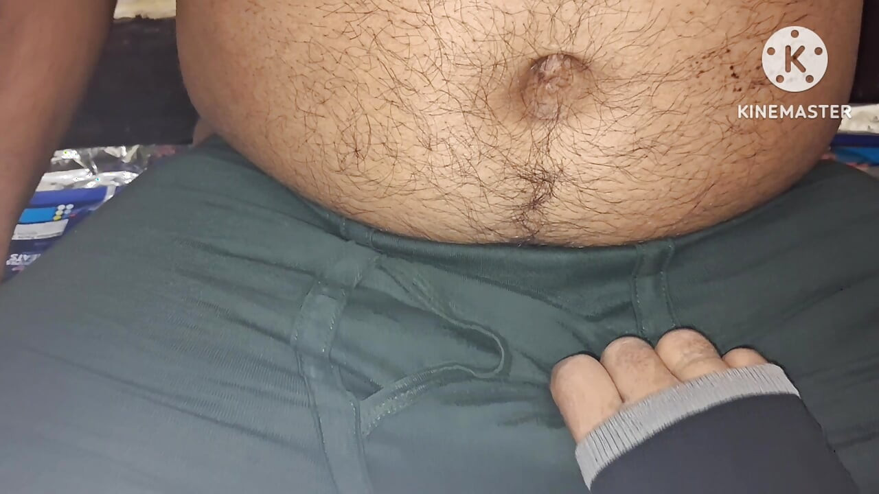 A Indian housewife playing with her husband cock