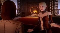 Dragon Age: инквизиция обнаженной sera романтики
