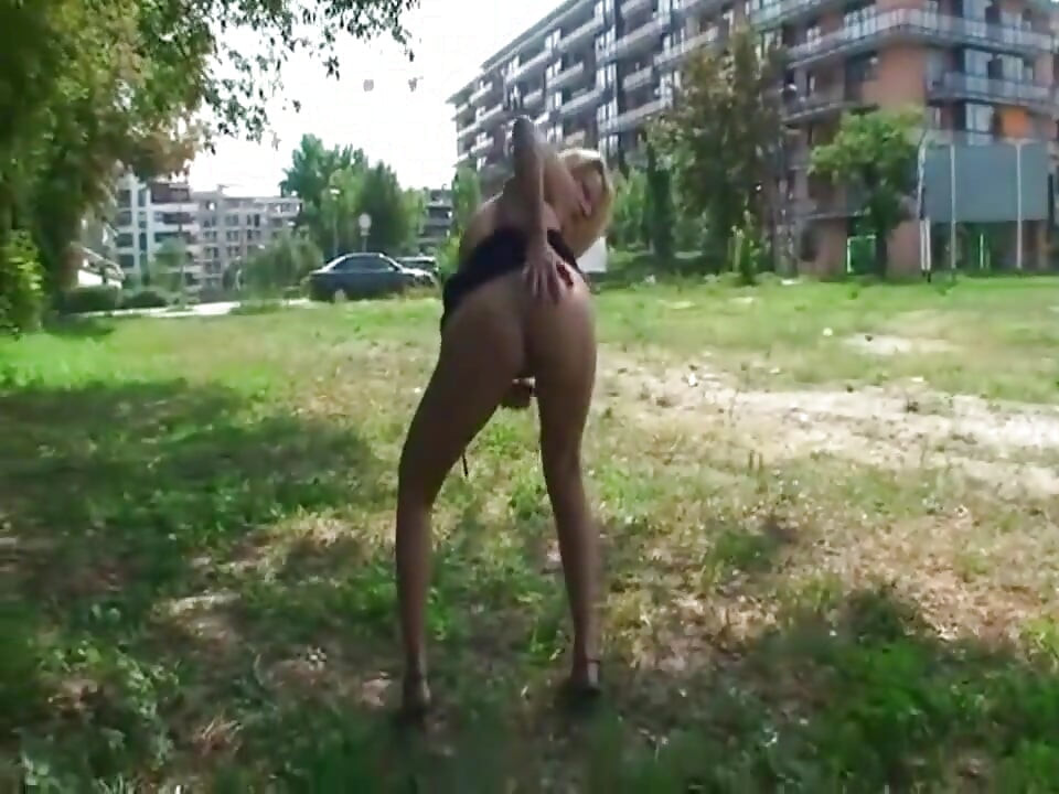 Picked up blonde milf fucks hard.