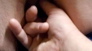 Pussy being finger fucked