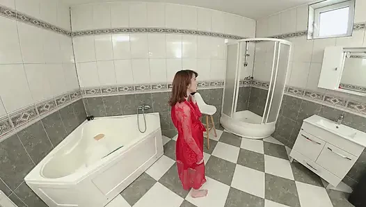 Pregnant housewife cheats on her husband with you