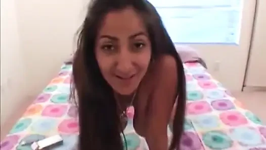 Pretty Brunette with a Nice Huge Rack Gets Her Pussy Stuffed with Dick