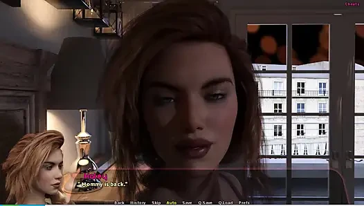 Haley Story No 17 - Хейли и Йоханнес присматривали за домом Адрианы... Johannes трахнул Хейли на обеденном столе