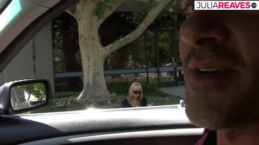 Blonde teen moans as she gets fucked by a monster cock after blowjob