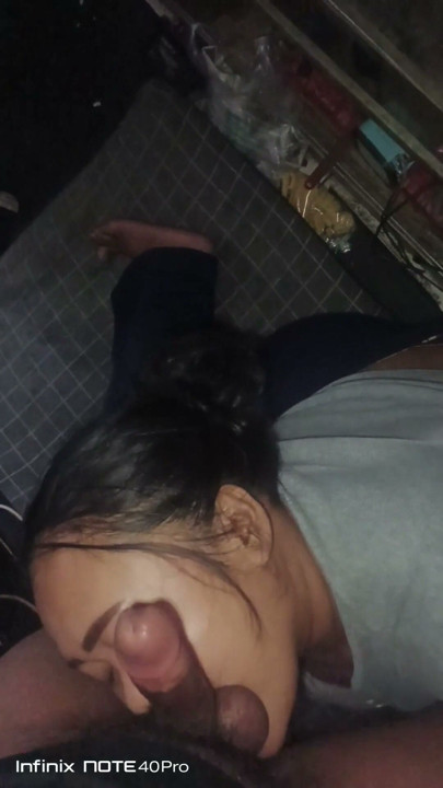 Suck the cock everywhere so it comes out of your mouth | Clip 2