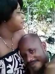 Eating Haitian girl pussy