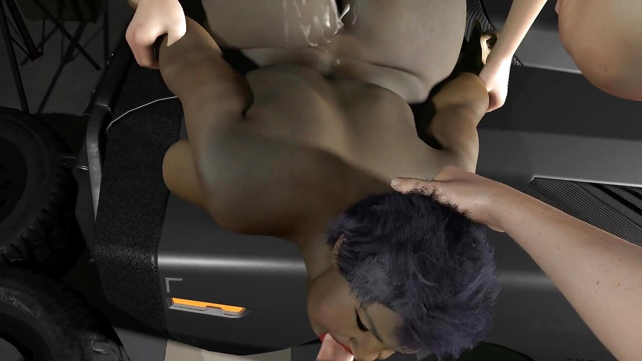 Samantha Has a Threesome on Top of a Car