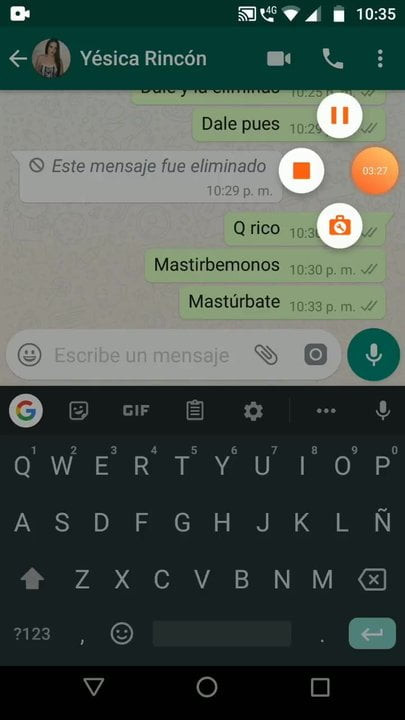 Disfruta mi amor