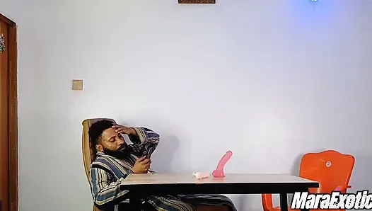 Explosive Squirting Orgasm and Golden Showers | Soaking Wet Pussy and Big Hard Cock