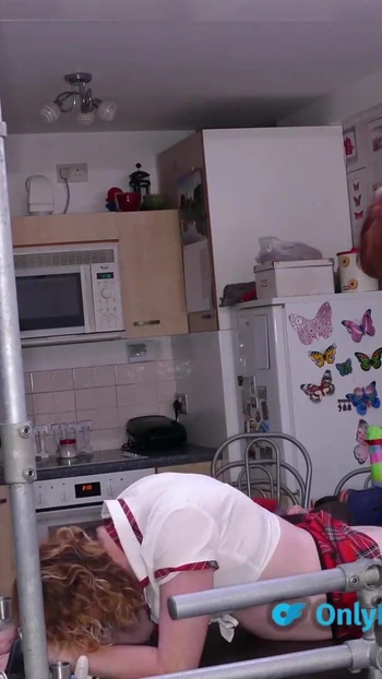 Stunning moment from "Sexy MILF Lisa bareback anal fucking with horny TGirl and DILF"