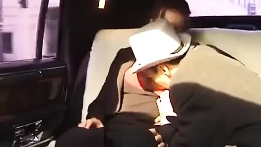 She Is German Office Secretary Who Likes to Please Her Boss in the Car