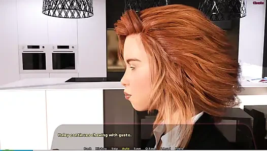 Haley Story #17 - Haley and johannes looked after Adriana's house...Johannes fucked Haley on the dinner table