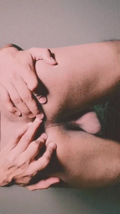 Epic moment from "Beautiful desi boy inserted a big cucumber in his beautiful big ass"