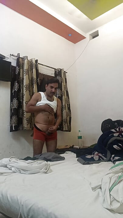 Indian desi police officer get sucked and fucked by neighbour and army officer