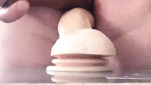 Kıçımı geren çift anal yapay penis!!!