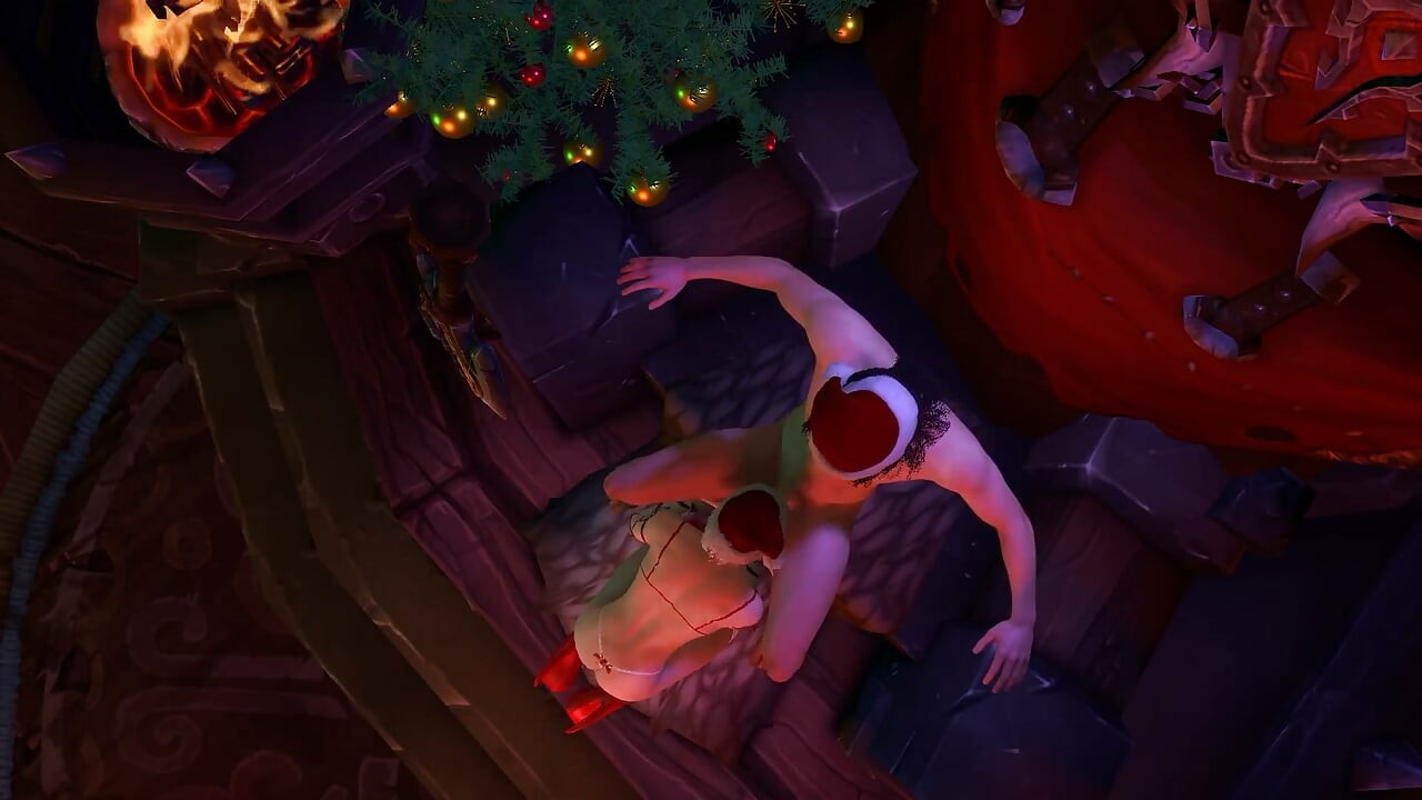 Femboy Elf Sucks Santa's Dick