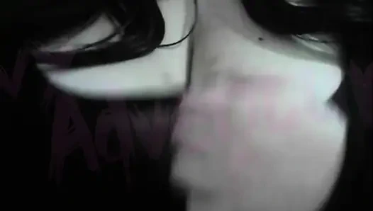 hotwife otaku nerdy Watching Hentai while playing with her Big Tits #4