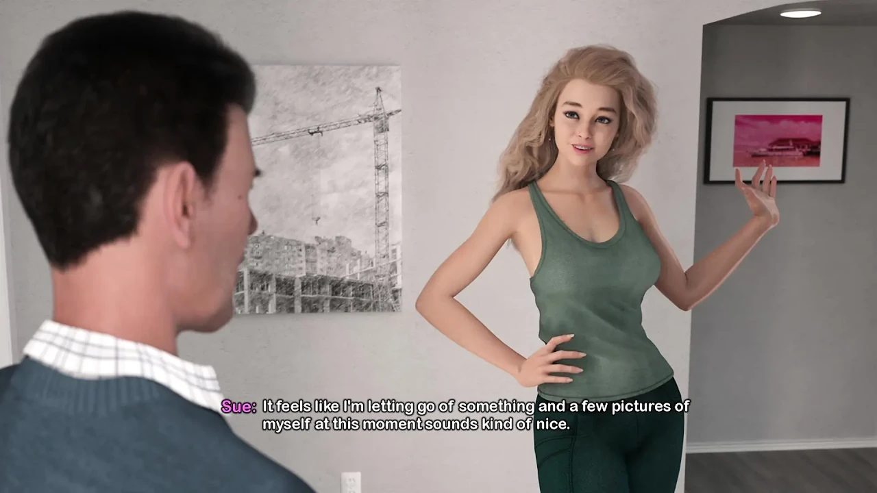 My Bimbo Dream 43 - Blonde Bimbo Stepmom Gets Her First Nude Photoshoot