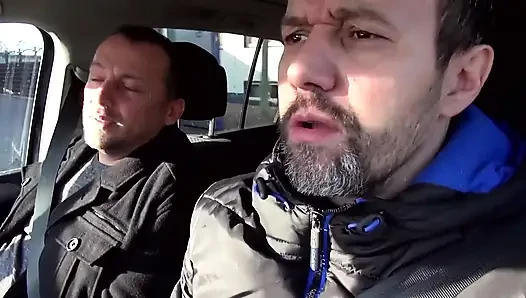 Дикий Трах Татуированной Жены-блондинки На Улице В Машине