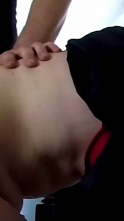UDA standing doggystyle quickie while MILF sucks a big white dildo cock | Clip 3