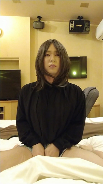 A cross-dressing boy masturbated in his underwear. | Clip 2