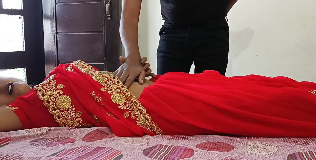 Newly Married Hot Indian Desi Village Aunty Fucking Hard with Step-son