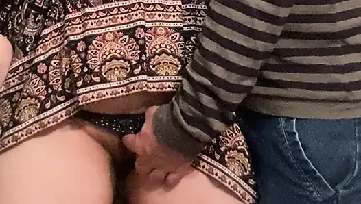 My Boyfriend Let a Pervert Masturbate Me on The Subway