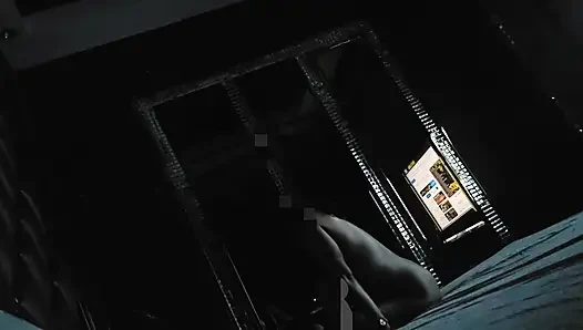 I fuck her very hard in motel room with background music