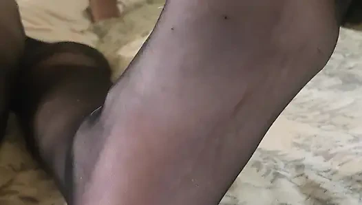 Goode Girl Nylon Foot Worship JOI POV