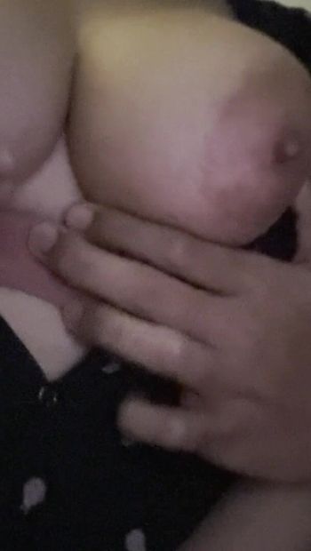 Big boobs Squeezed by Boyfriend