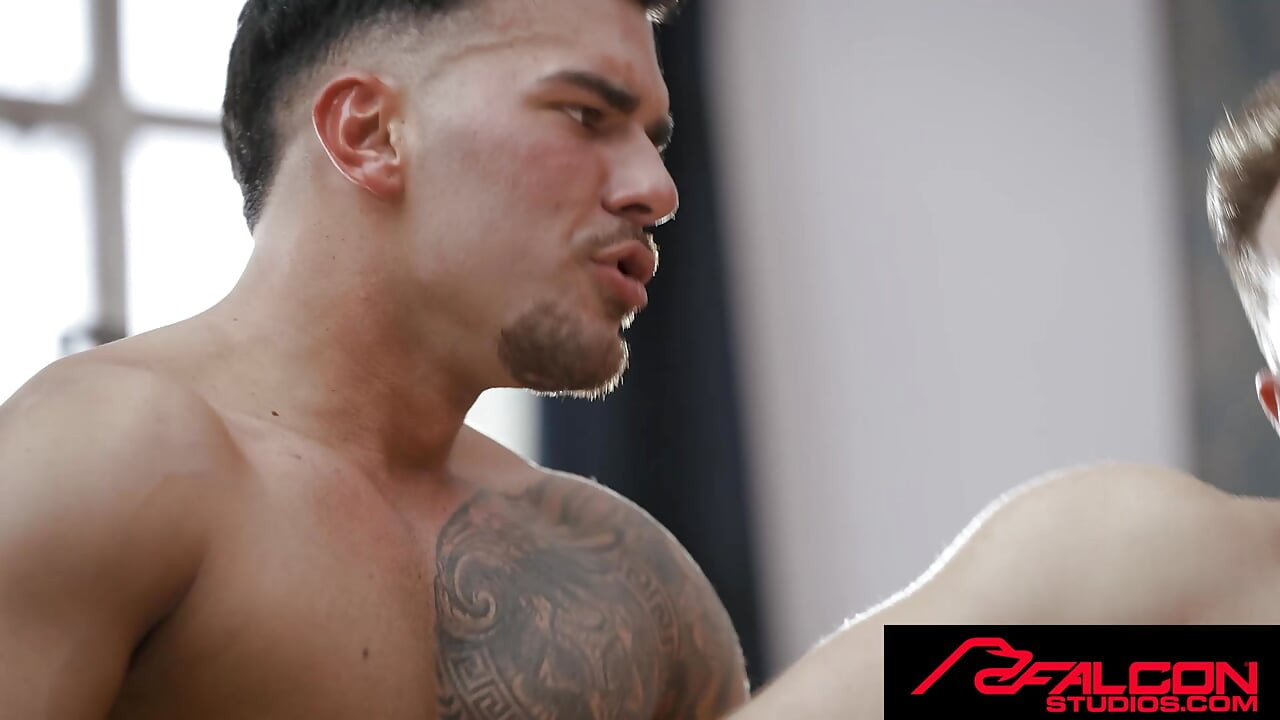 FALCON STUDIOS - Pol Prince Barebacks Jake Mathews After Audition Wait