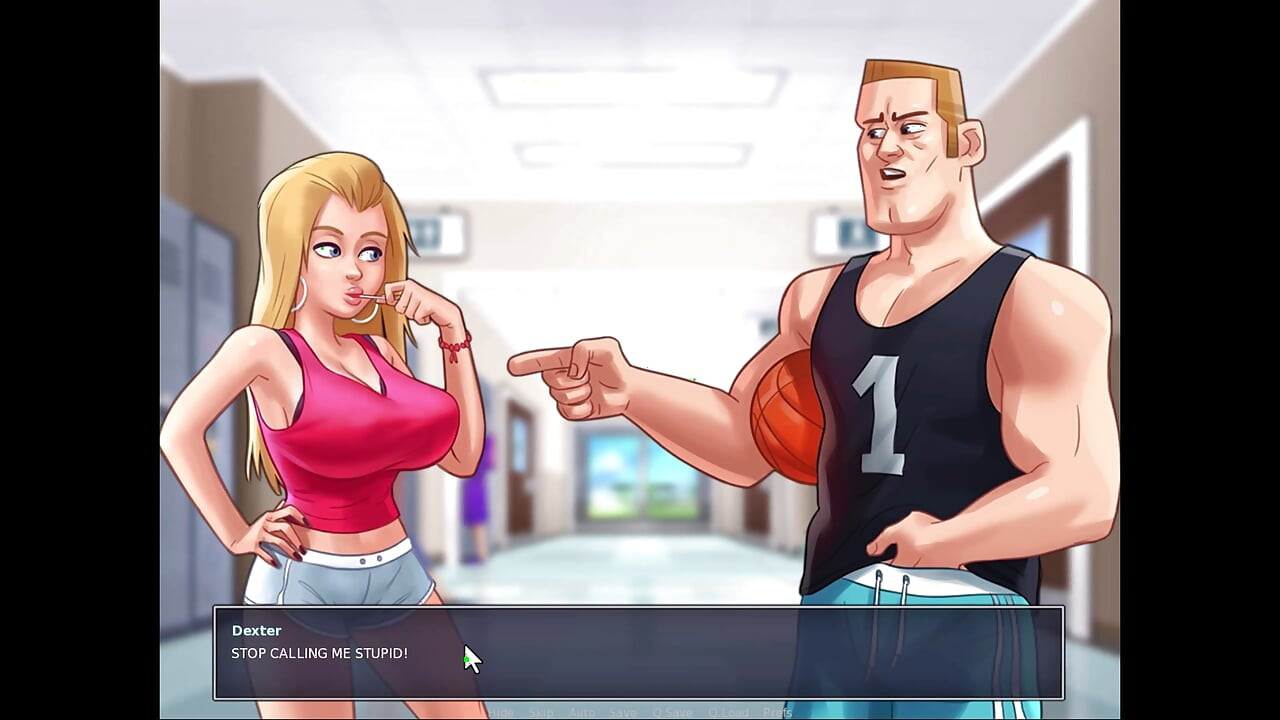 Summertime saga - ive had to pay Jenny to see her tits