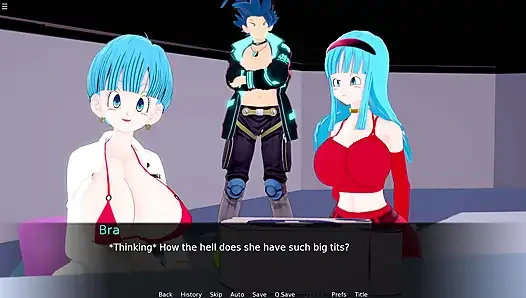 Толстушка шаловливая миссия - большие сиськи Булмы - часть 4