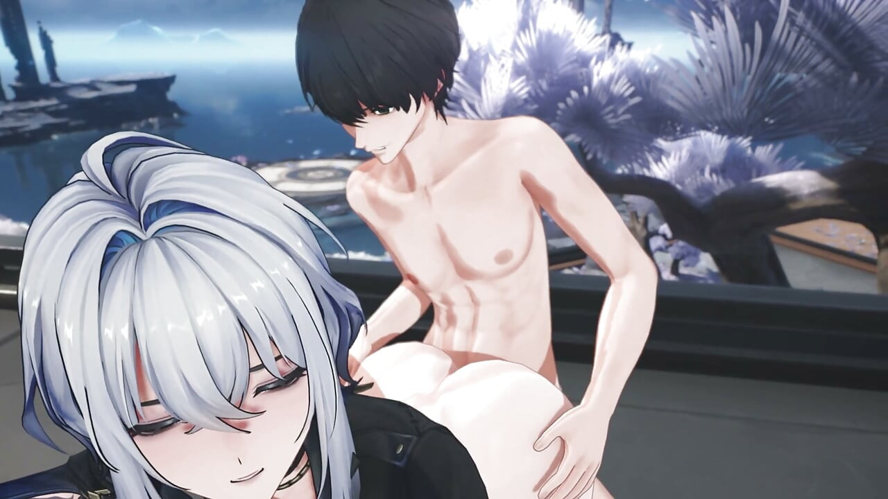 Wuthering Waves - Scène de sexe avec Galbrena X Rover - Animations hentai en 3D