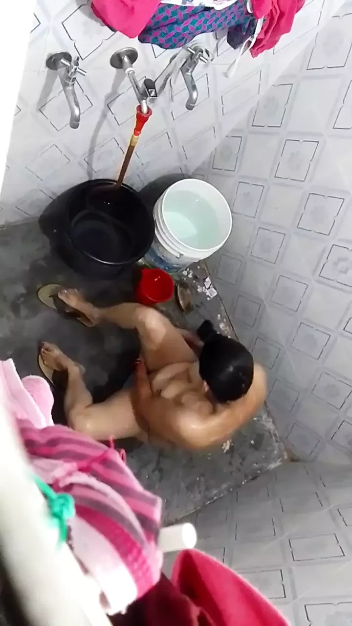 inside the bathroom