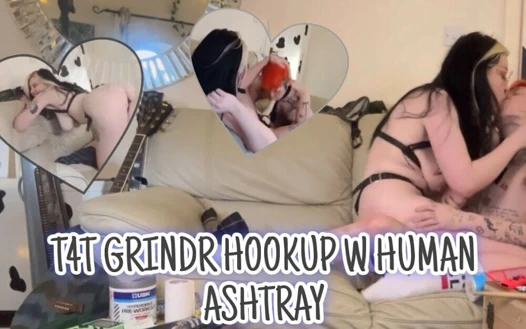 T4t Sweaty Grindr Hookup W Human Ashtray Ending