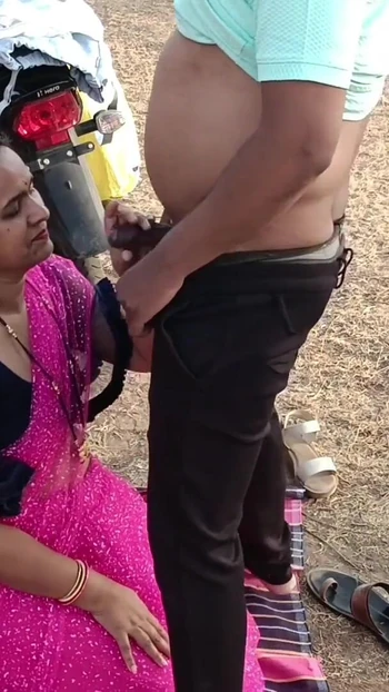 Must-see moment from "Desi indian Marathi kavita aunty fuck with boyfriend Tatya"