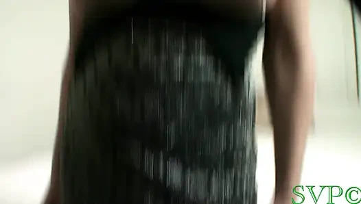 Мачеха с большими сиськами и пасынок делают пострелку