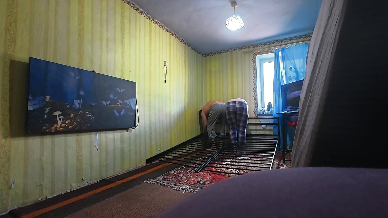 Behind the Scenes, Uncut. We're Building a New Sex Bed