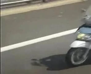 Dare to wank on the scooter
